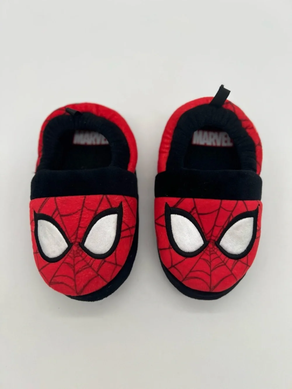 Marvel Spiderman Slippers Child  Sz L 9/10